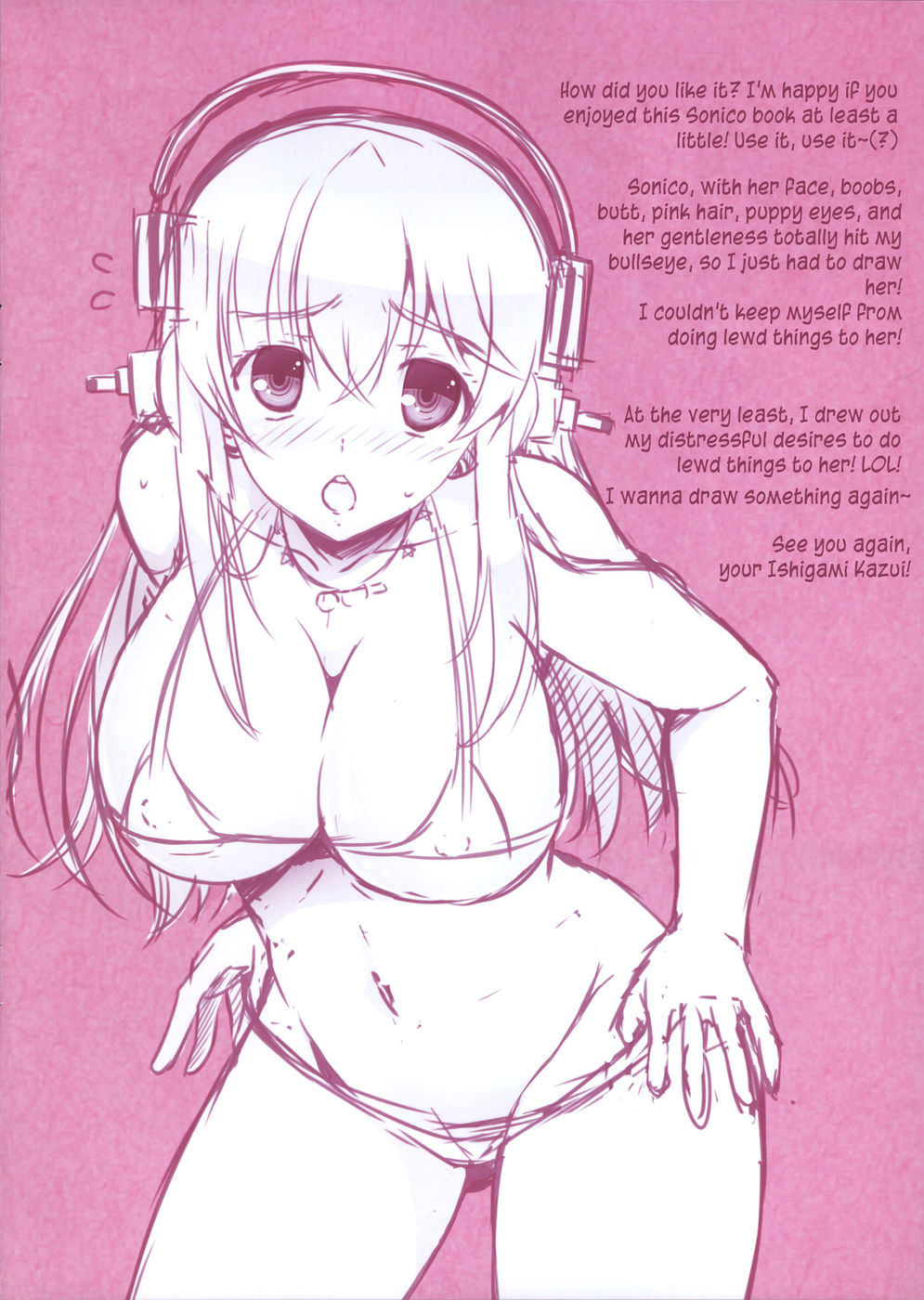 Hentai Manga Comic-Lewd Training with Sonico-Read-13